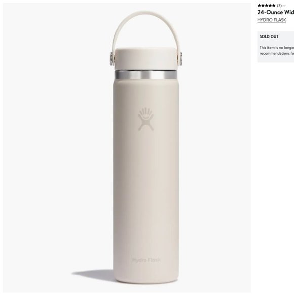 Hydro Flask Nordstrom Anniversary Sale 2023 24 oz. Bottle, Moonlight - Picture 2 of 6